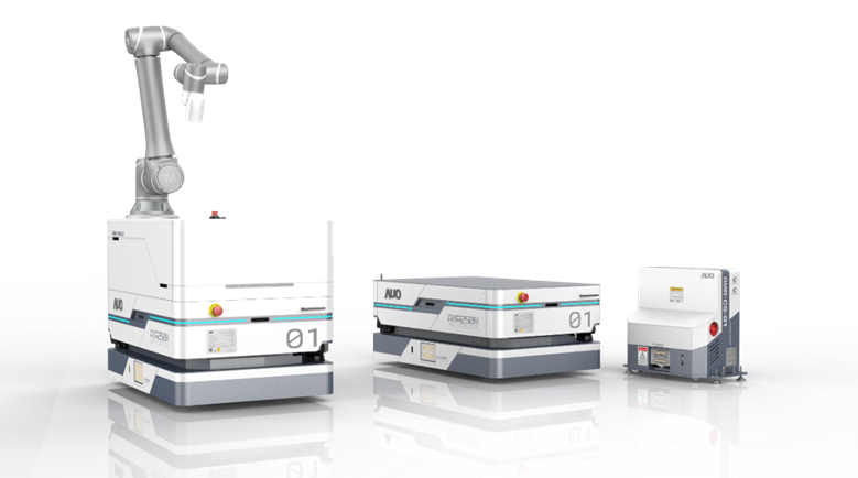 小勐拉99厅數位開發的自主式移動機器人（AMR250M），搭配全向輪並結合AI演算法、2D LiDAR、3D攝影機等技術，協助客戶實現產線全自動化